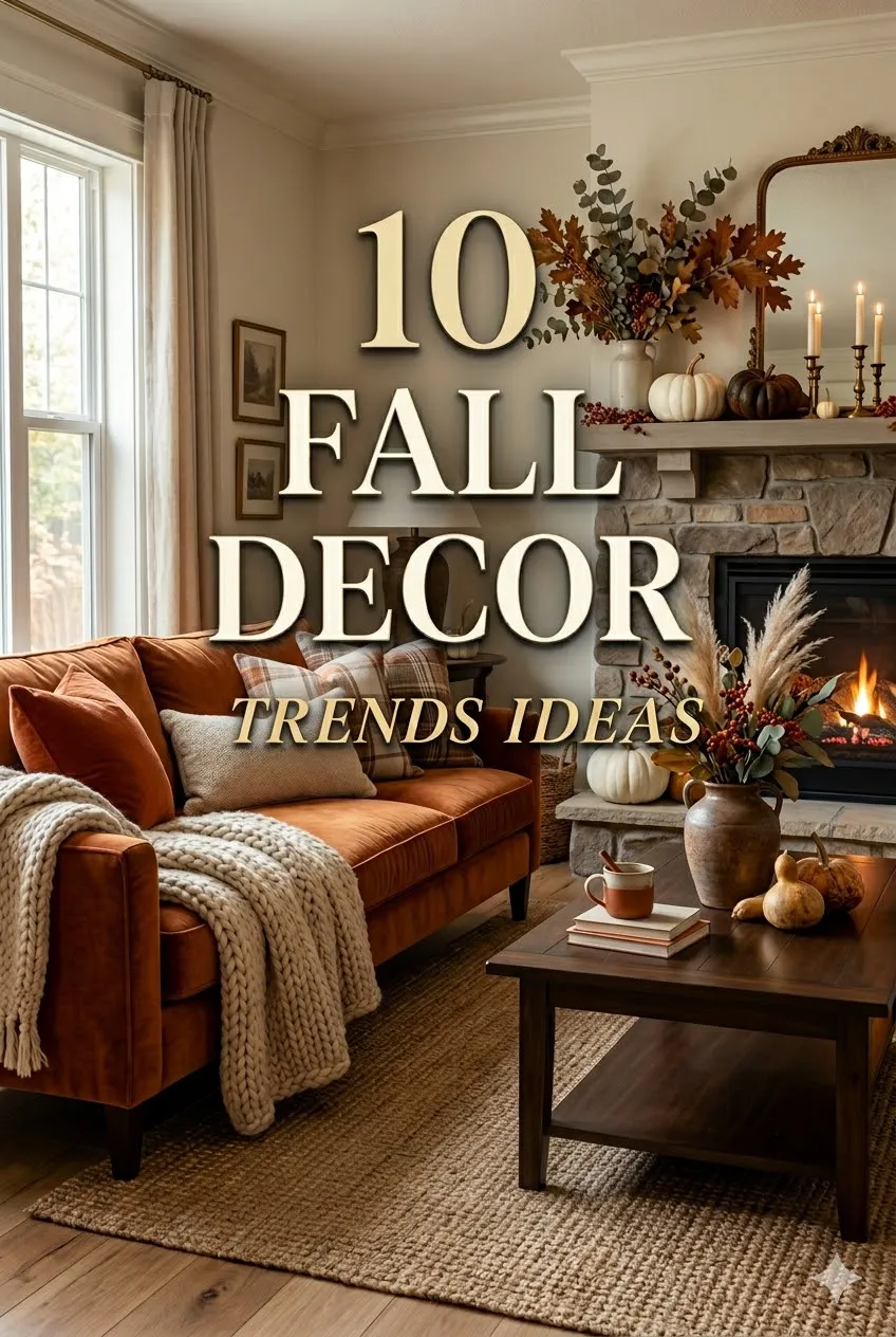 10 Fall Decor Trends Ideas