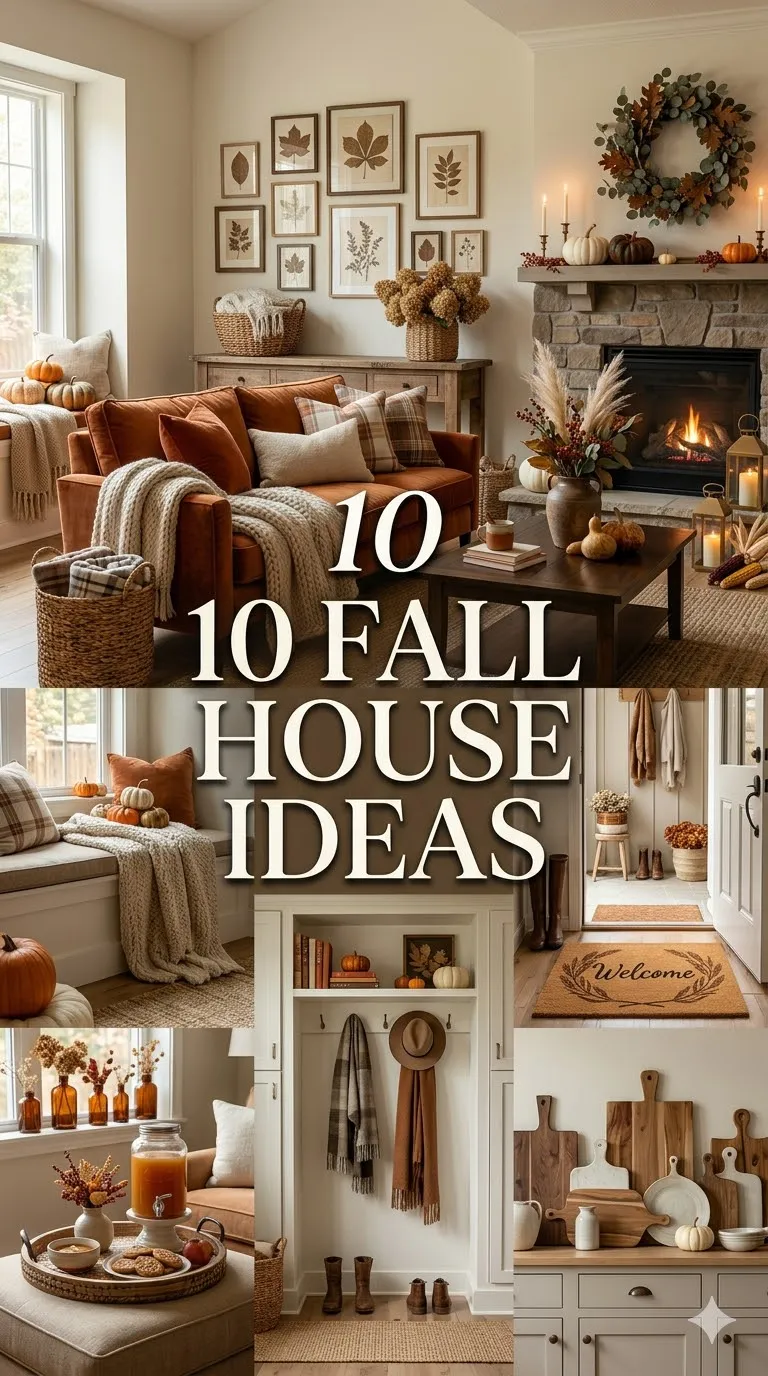 10 Fall House Ideas