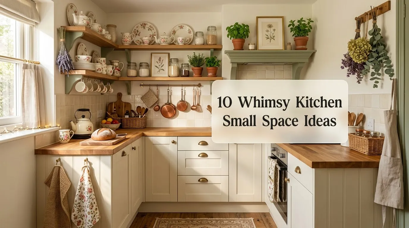 10 Whimsy Kitchen Small Space Ideas