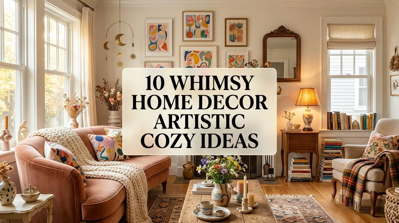 10 Whimsy Home Decor Artistic Cozy Ideas
