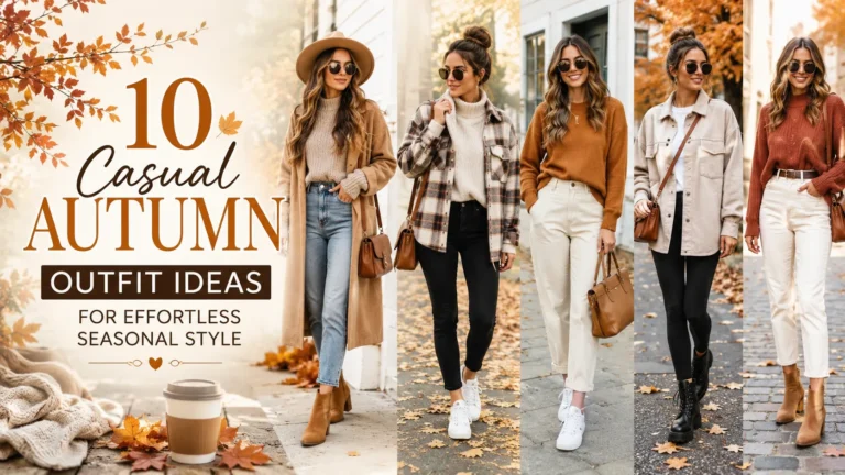 10 Casual Autumn Outfit Ideas for Effortless Seasonal Style