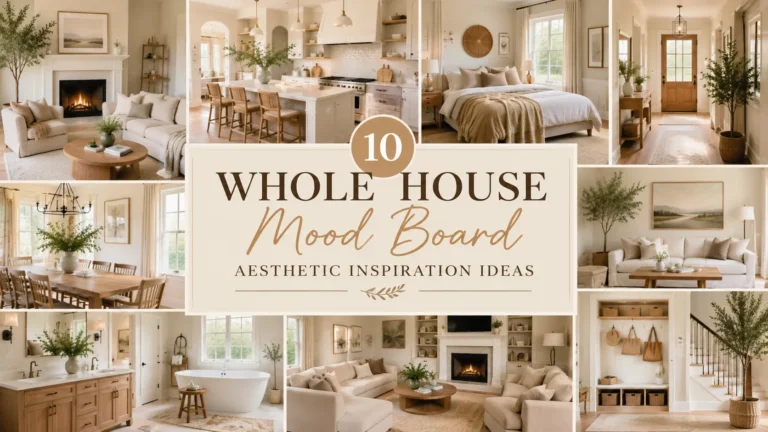 10 Whole House Mood Board Aesthetic Inspiration Ideas