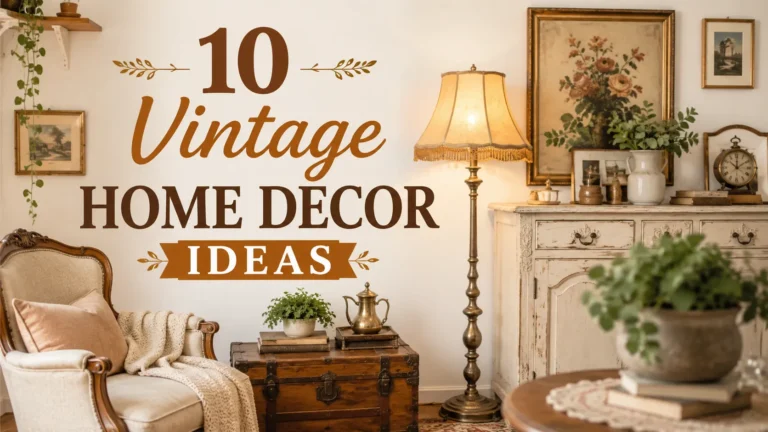 10 Vintage Home Decor Ideas