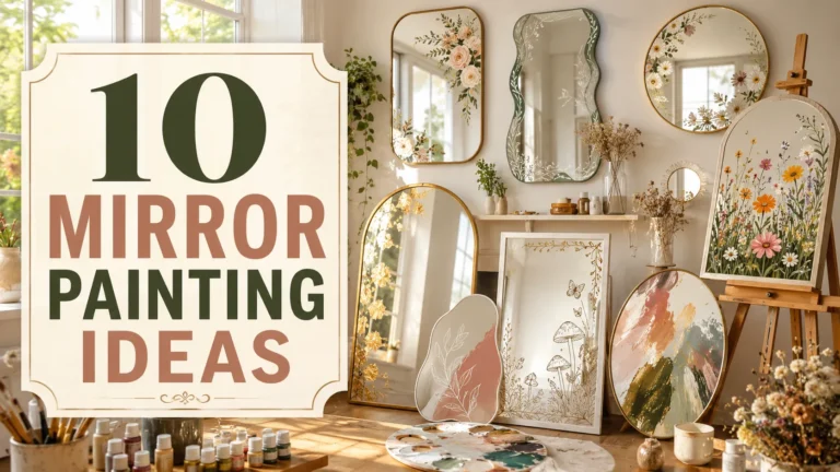 10 Mirror Painting Idea