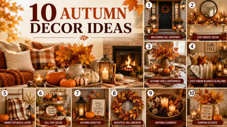 10 Autumn Decor Ideas
