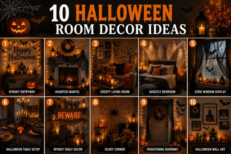 10 Halloween Room Decor Ideas