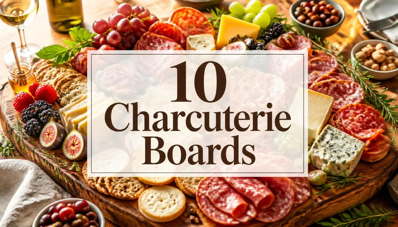 10 Charcuterie Boards