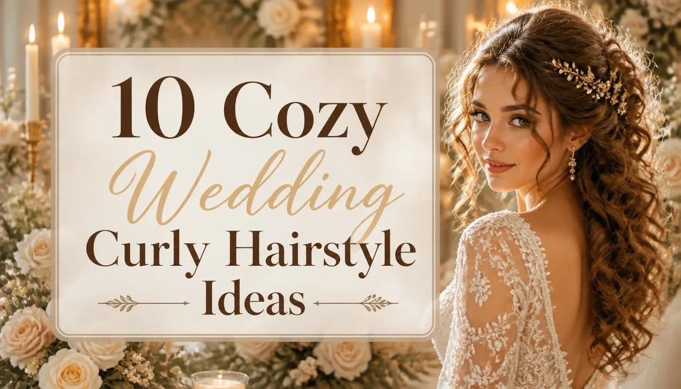 10 Cozy Wedding Curly Hairstyle Ideas