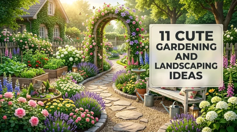 11 Cute Gardening And Landscaping Ideas