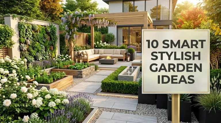 10 Smart Stylish Garden Ideas
