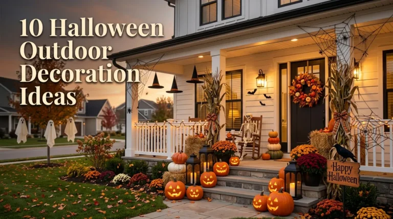 10 Halloween Decorations Outdoor Ideas 
