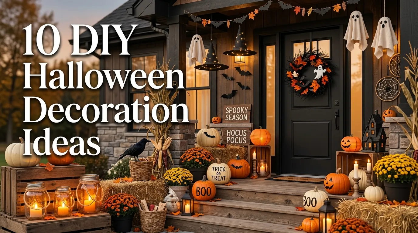 10 Halloween Decorations DIY