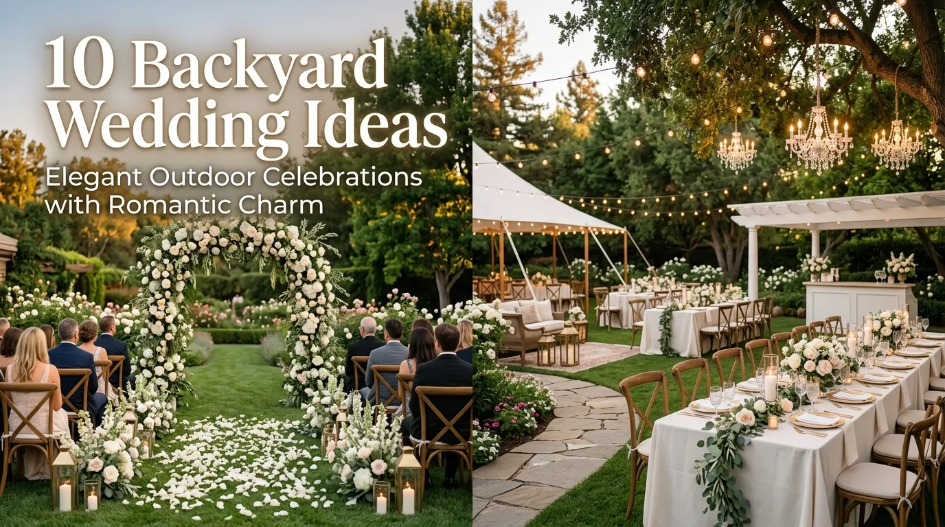 Backyard Wedding Ideas