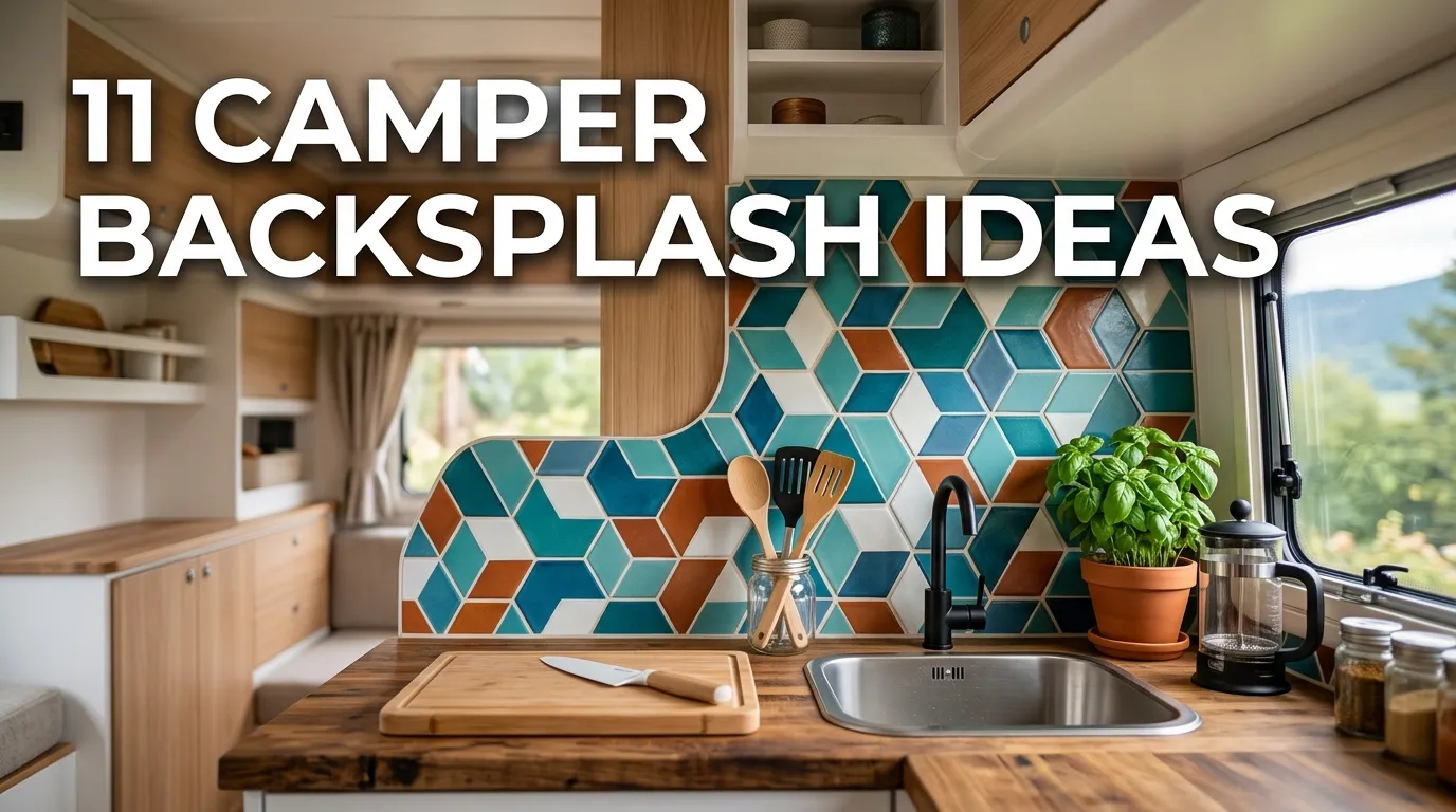 11 Camper Backsplash Ideas 