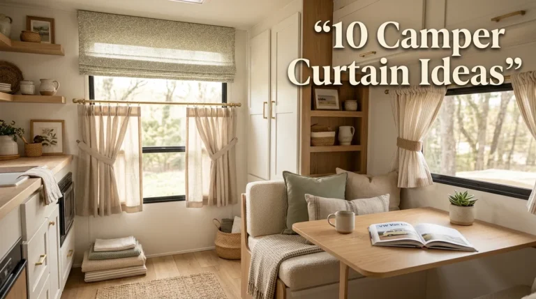 10 Camper Curtain Ideas 