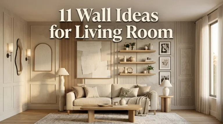 11 Wall Ideas for Living Room