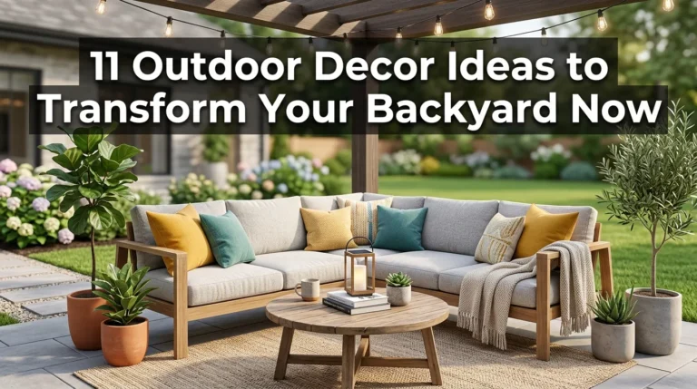 11 Outdoor Decor Ideas to Transform Your Backyard Now