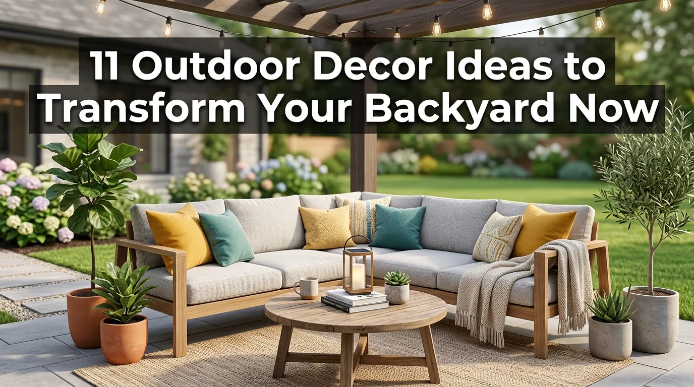 11 Outdoor Decor Ideas to Transform Your Backyard Now