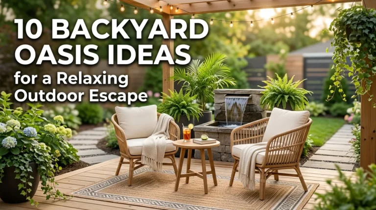 10 21 backyard oasis ideas for a relaxing outdoor escape