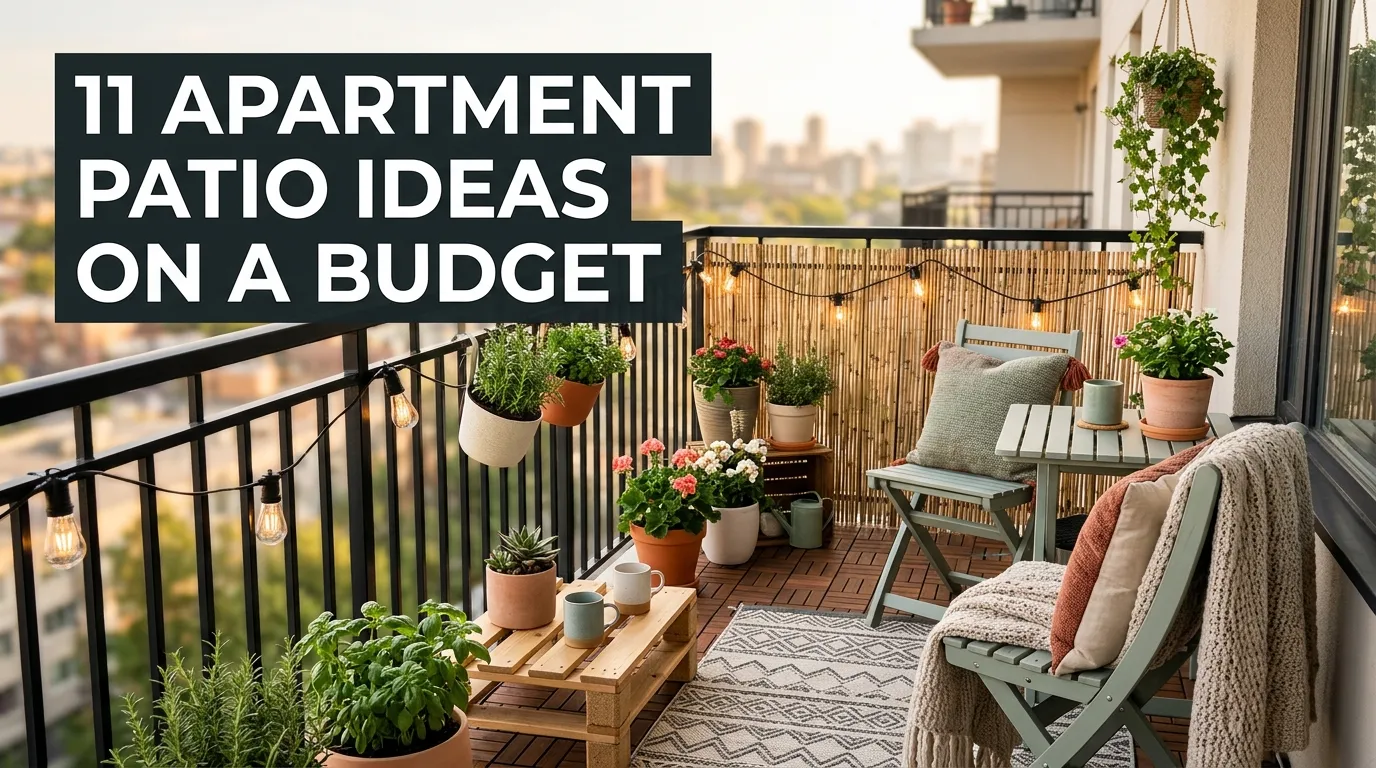 11 Apartment Patio Ideas on a Budget