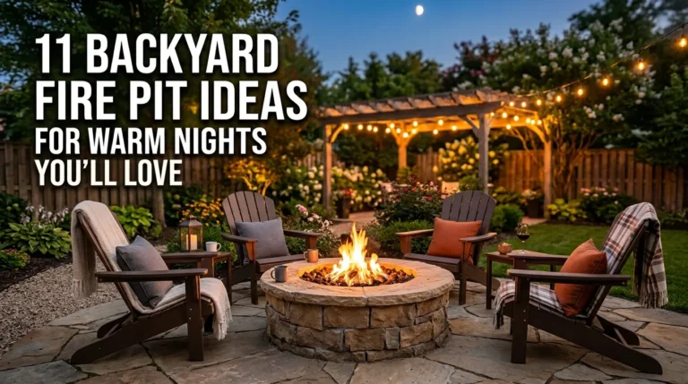 11 Backyard Fire Pit Ideas for Warm Nights You'll Love