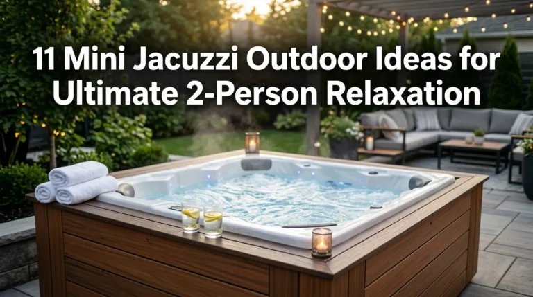 11 22 mini jacuzzi outdoor ideas for ultimate 2 person relaxation
