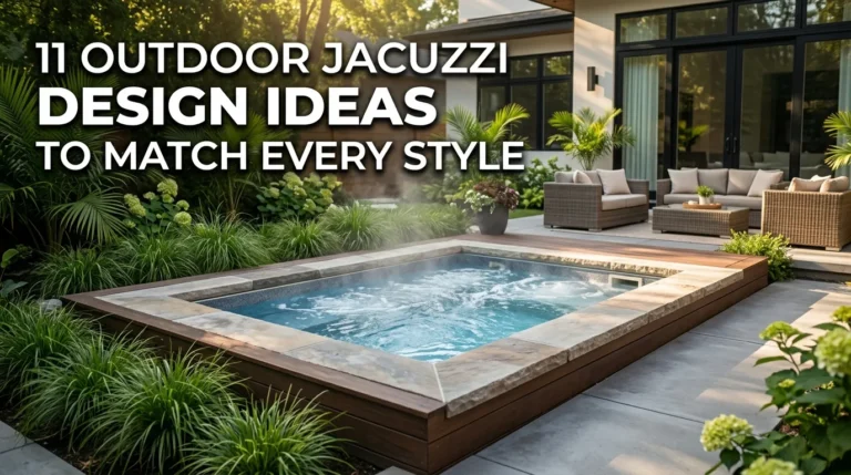 11 Outdoor Jacuzzi Design Ideas to Match Every Style