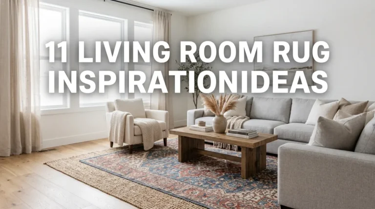 11 Living Room Rug Inspiration Ideas