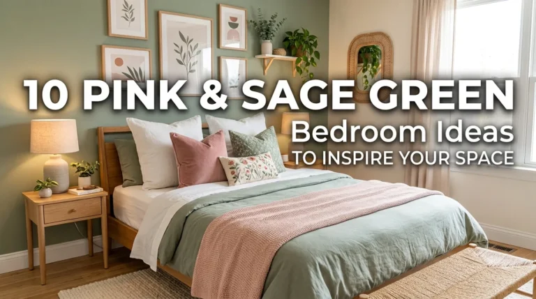 10 Pink and Sage Green Bedroom Ideas to Inspire Your Space