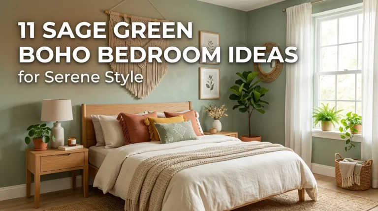 11 sage green boho bedroom ideas for serene style