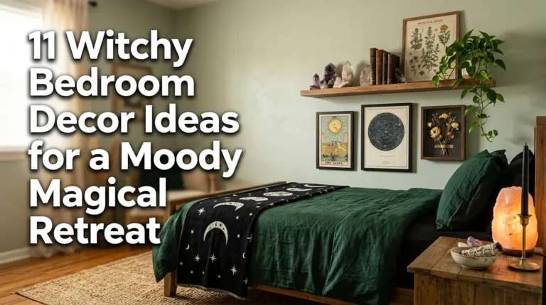 11 Witchy Bedroom Decor Ideas for a Moody Magical Retreat