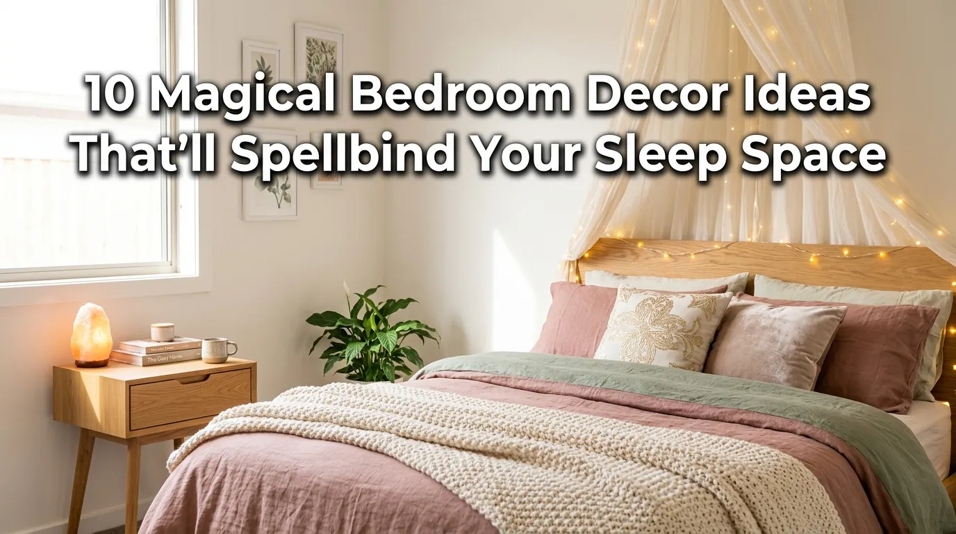 10 Magical Bedroom Decor Ideas That’ll Spellbind Your Sleep Space