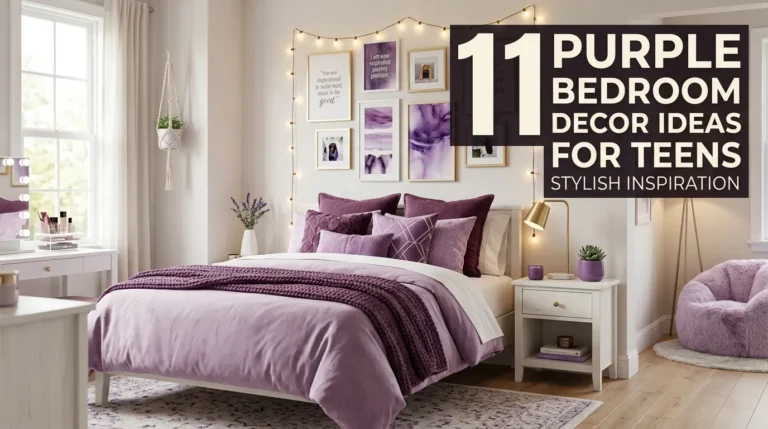 11 Purple Bedroom Decor Ideas for Teens Stylish Inspiration