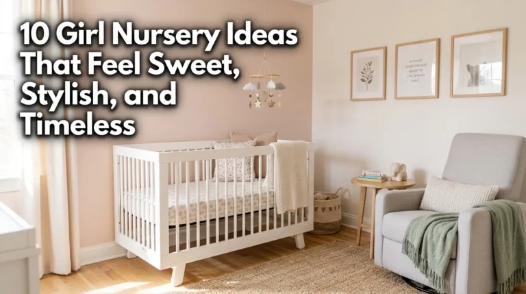 10 Girl Nursery Ideas That Feel Sweet, Stylish, and Timeless