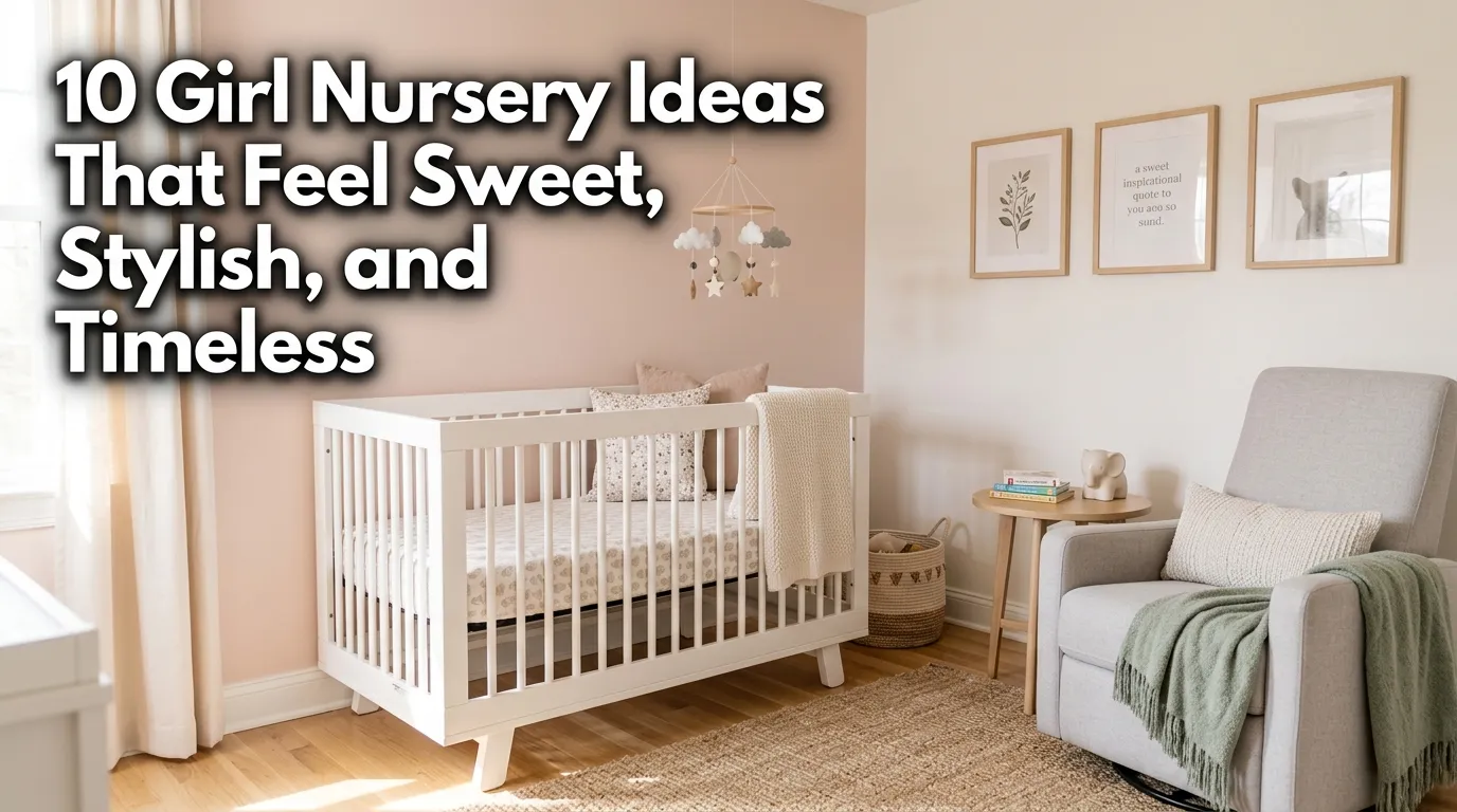 10 Girl Nursery Ideas That Feel Sweet, Stylish, and Timeless