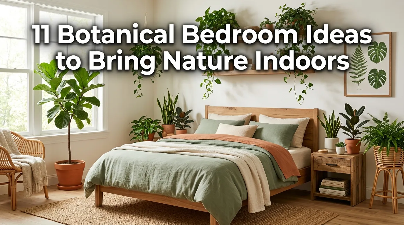 11 Botanical Bedroom Ideas to Bring Nature Indoors