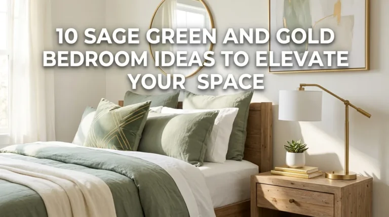 10 Sage Green and Gold Bedroom Ideas to Elevate Your Space