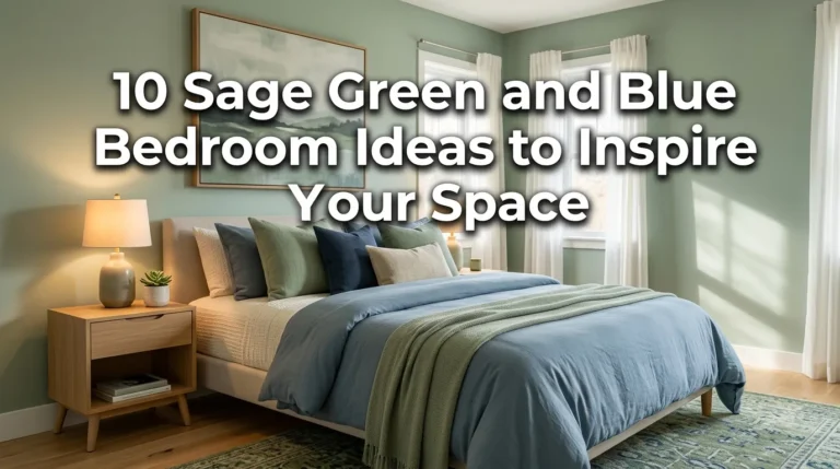 10 Sage Green and Blue Bedroom Ideas to Inspire Your Space
