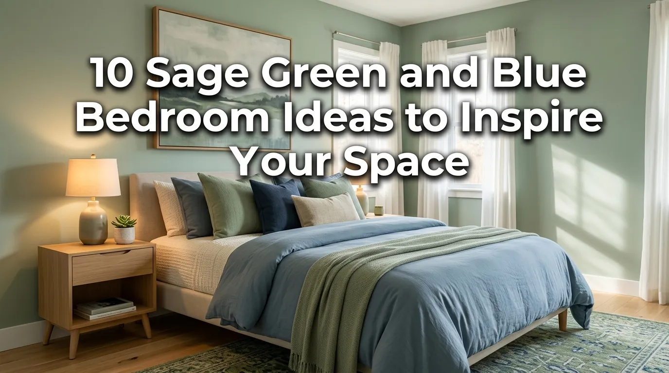 10 Sage Green and Blue Bedroom Ideas to Inspire Your Space