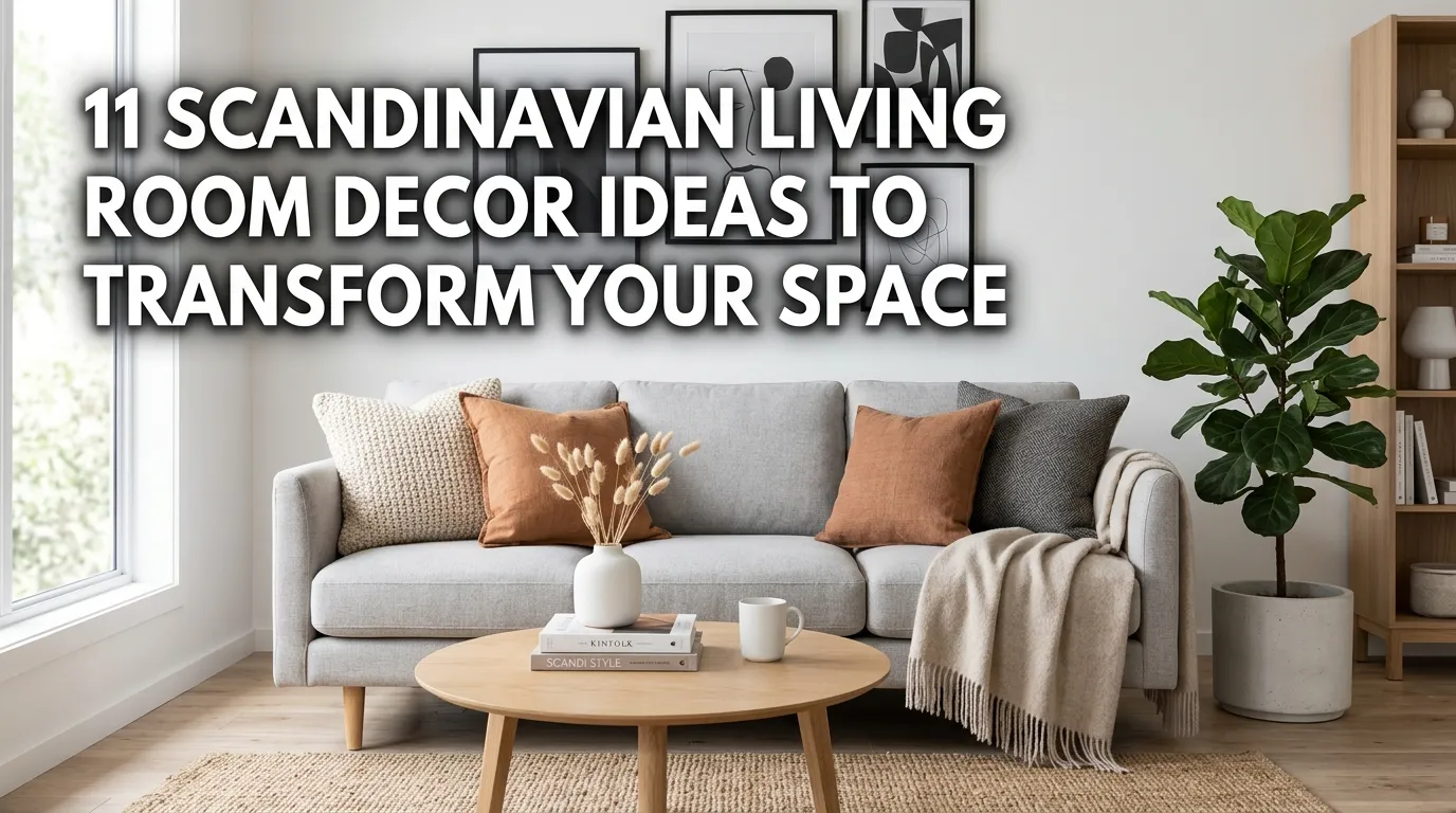 11 Scandinavian Living Room Decor Ideas to Transform Your Space